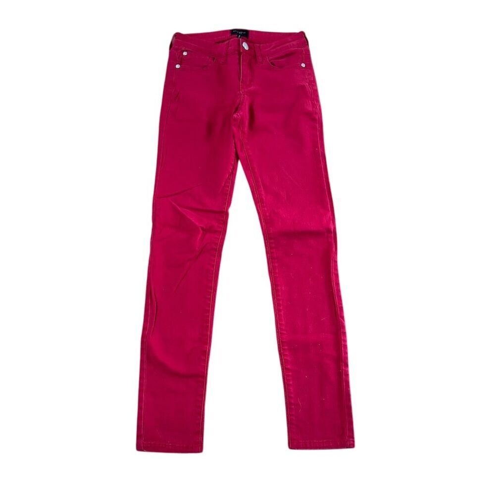 Celebrity Pink Tango Red Skinny Jeans Size 0